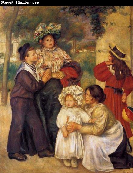 Pierre-Auguste Renoir The Artist Family,